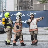 آتش سوزی در برج سلافه دبی در دبی مارینا - fp160_160