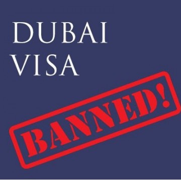ممنوعیت ویزای دبی