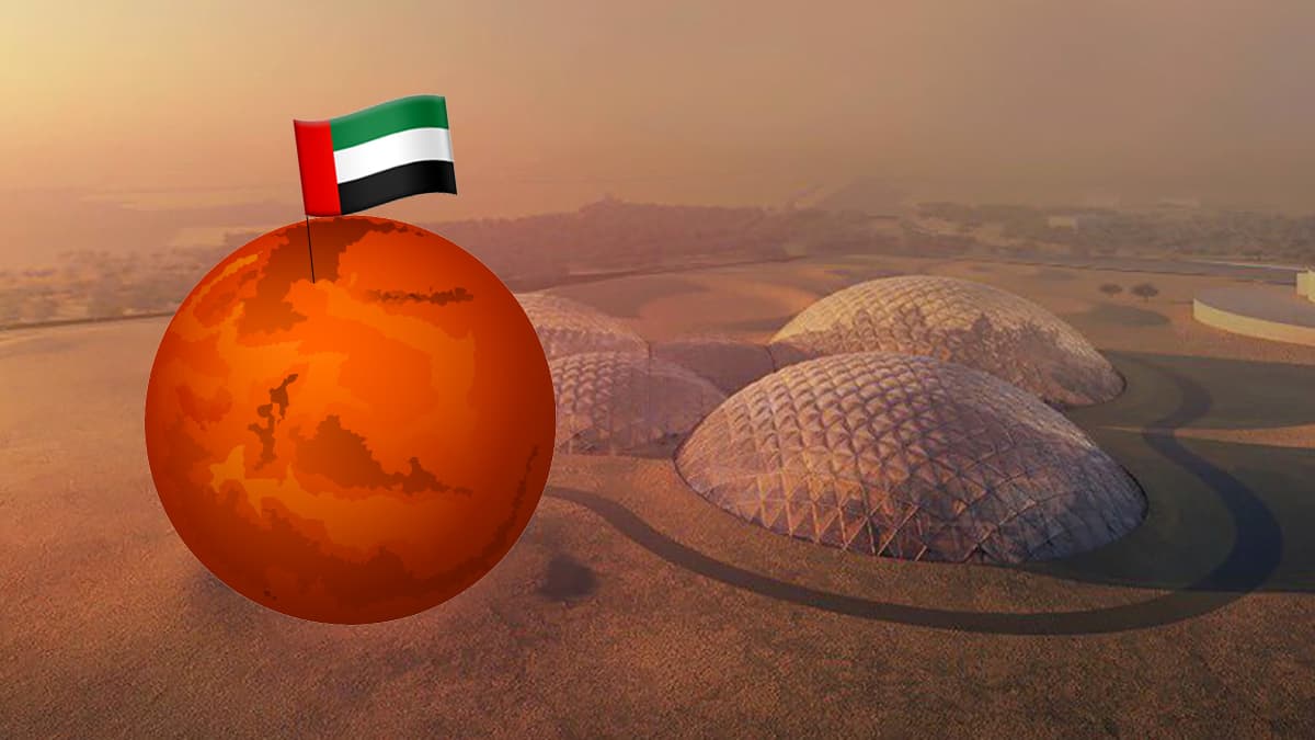 ساخت شهر بر روی مریخ توسط امارات.