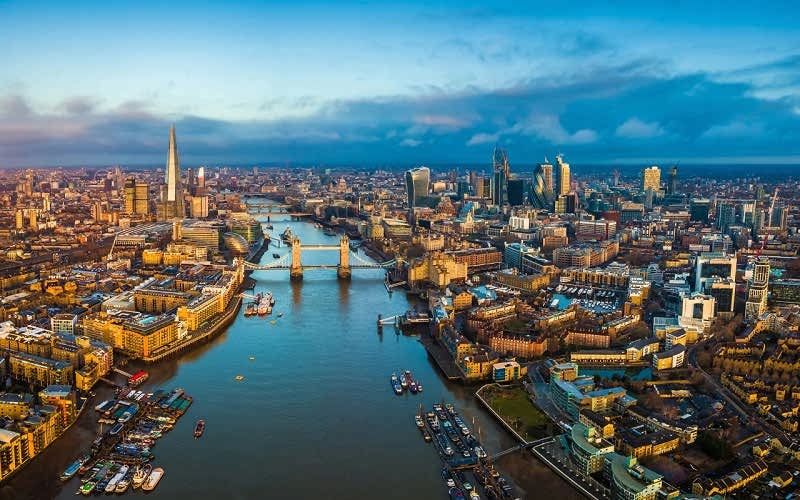 لندن - مدرن ترین شهرهای دنیا