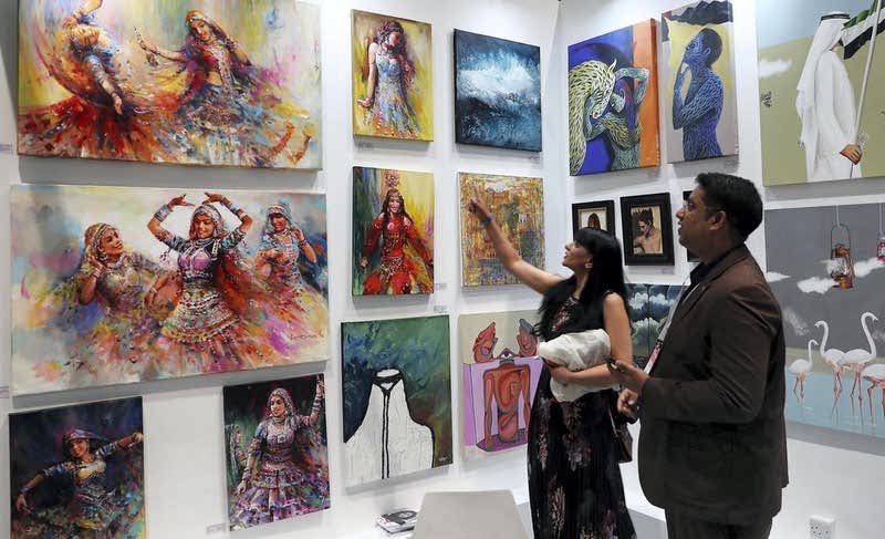 نمایشگاه دنیای هنر دبی